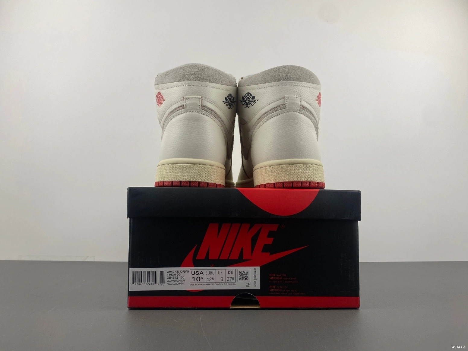 OG Jordan 1 Air DB4612-100 Cinnabar Air High Rare 0307